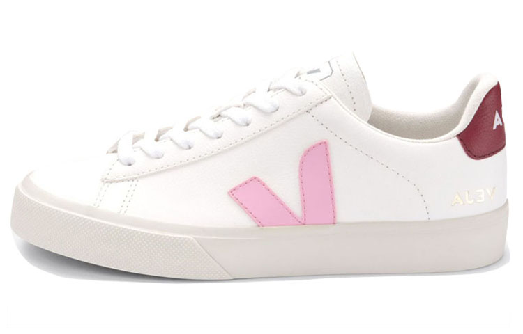 VEJA Campo Chromefree Leather 'White Guimauve Marsala' CP051812
