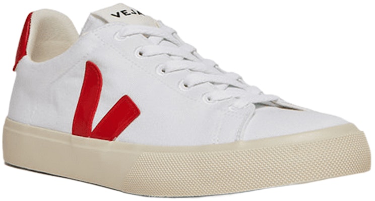 VEJA Campo Kasut Sneakers 'Putih Merah' CA0103150M Order VEJA Campo Kasut Sneakers 'Putih Merah' CA0103150M