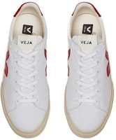 VEJA 캠포 레이스업 스니커즈 '화이트 레드' CA0103150M CA0103150M Lookbook VEJA 캠포 레이스업 스니커즈 '화이트 레드' CA0103150M CA0103150M