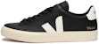 VEJA Campo Kulit Lace-Up 'Hitam Putih' CP0501215