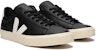 VEJA Campo Kulit Lace-Up 'Hitam Putih' CP0501215