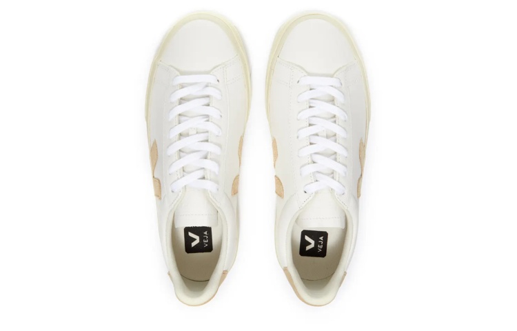 Lookbook VEJA Campo 標誌運動 時尚板鞋 女款 榛子色