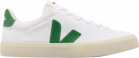 Order VEJA Campo CA CANVAS 綠尾休閒低幫時尚板鞋 白色