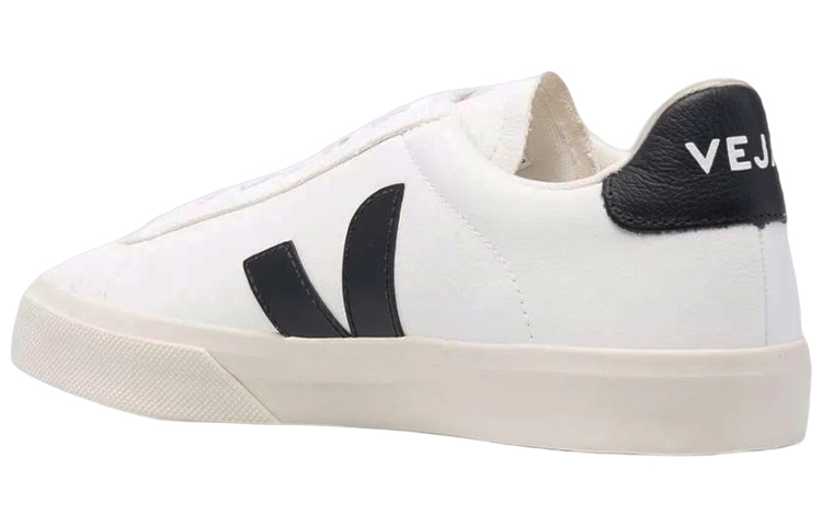Lookbook VEJA Campo Low Chromefree 'Putih Hitam' CP0501537A