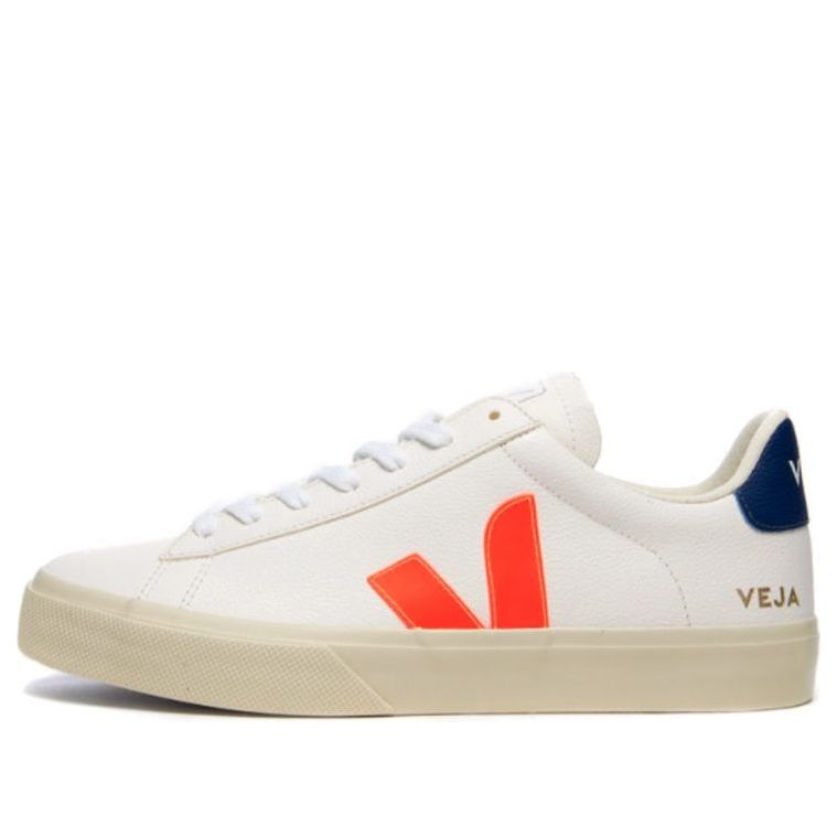 VEJA Campo Low Chromefree 'White Orange Fluo' CP052195/CP052195B