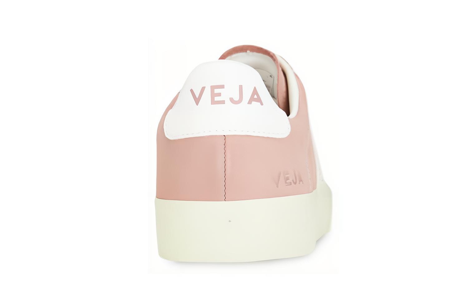 Shop VEJA 低幫徽標版鞋 女款 粉色