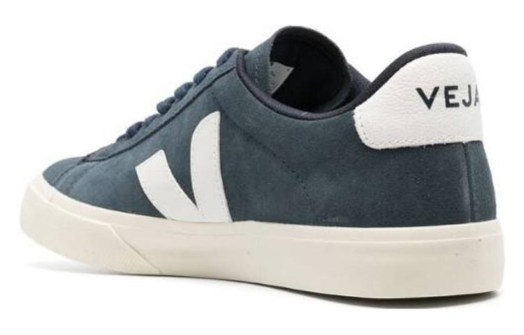 VEJA Campo Suede Lace-Up 'Navy White' 圖 3