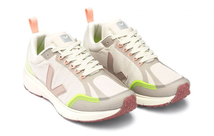 Lookbook VEJA Condor 2 Schnürschuhe ''Creme Neon Grün'' CL012658