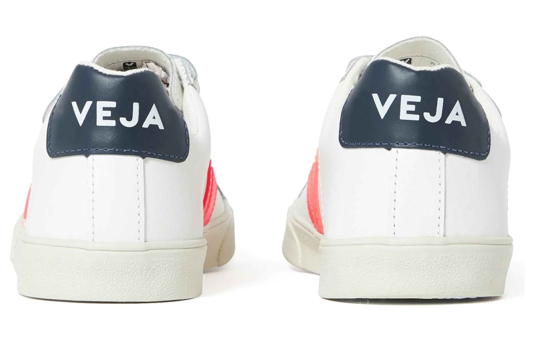 Shop VEJA Esplar 3-Lock Klettverschluss ''Weiß Neon Orange'' EL021986