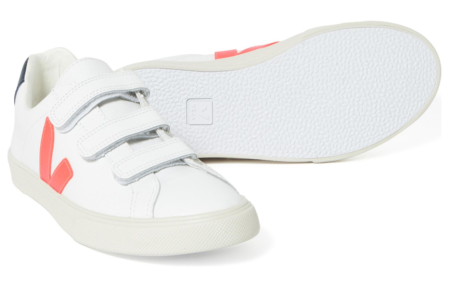 Purchase VEJA Esplar 3-Lock Klettverschluss ''Weiß Neon Orange'' EL021986
