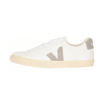(W) VEJA Esplar Chromefree Low 'White Oxford Grey'