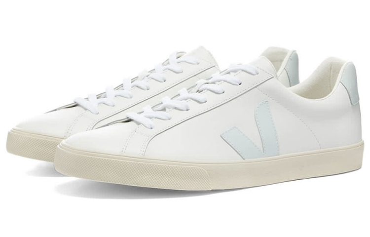 Order VEJA Esplar Zapatillas de Cuero Limpio 'Blanco Menta' EO022198