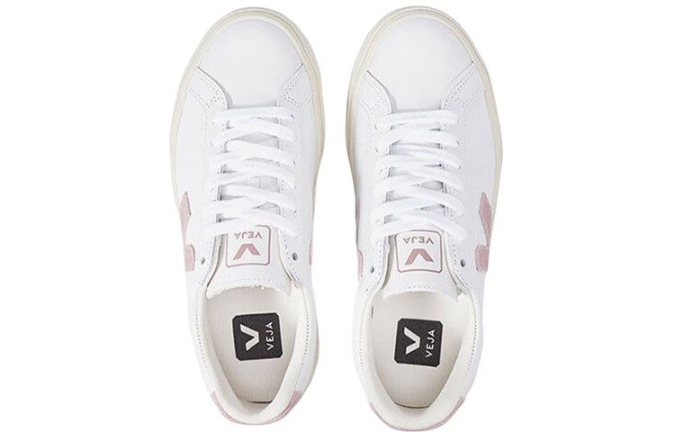 Lookbook VEJA Esplar Veterschoenen ''Wit Roze'' EO02031A
