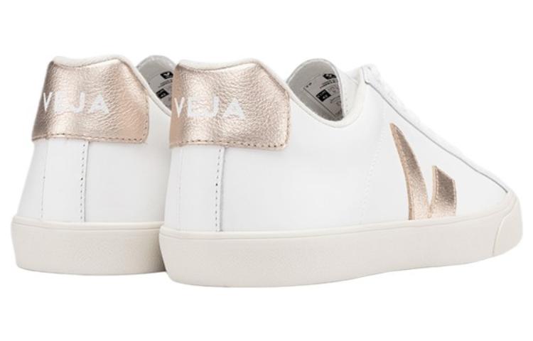 Shop VEJA Esplar Schnürsneaker ''Weiß Gold'' EO0202490