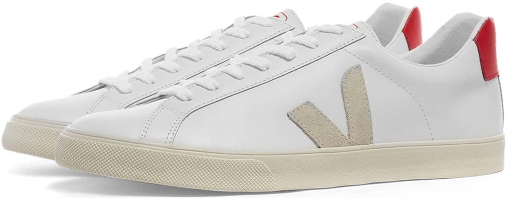 VEJA Esplar Logo Leather 'Natural Pekin' EO021987 Order VEJA Esplar Logo Leather 'Natural Pekin' EO021987
