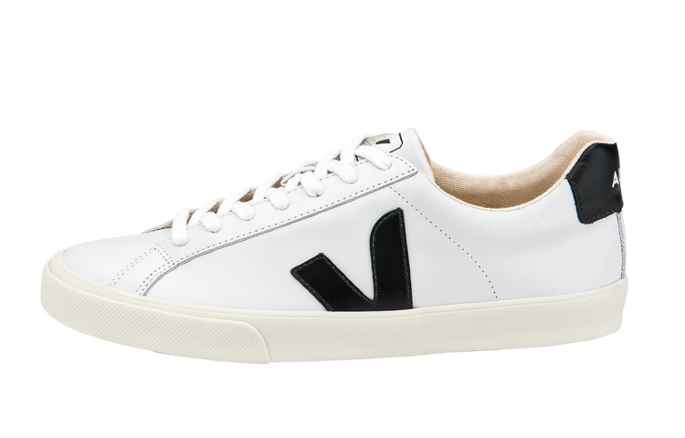 VEJA Esplar Low 'Black White Leather' EO020005