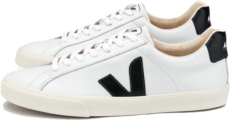 VEJA Esplar Low 'Black White Leather' EO020005 Order VEJA Esplar Low 'Black White Leather' EO020005