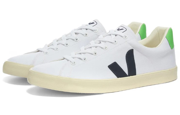Order VEJA Esplar 低筒 時尚板鞋 男女同款 白黑