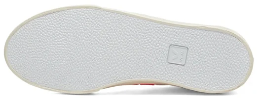 Shop VEJA Esplar 低筒 時尚休閒鞋 男女同款 白橙