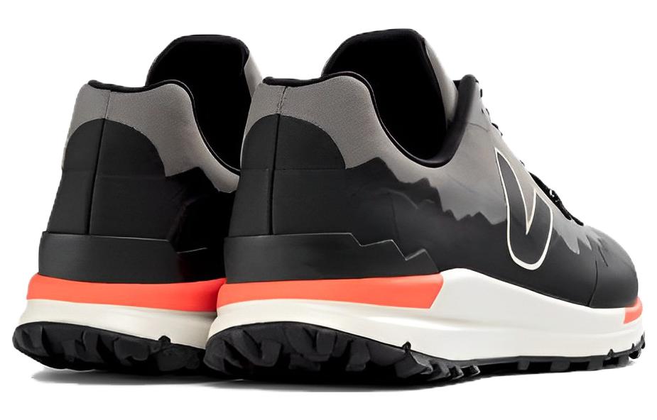 VEJA Fitz Roy Lace-Up Sneakers 'Black Khaki Orange' 圖 3