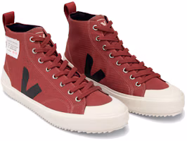 Shop VEJA 百搭舒適 時尚高筒休閒板鞋 男女款 紅色
