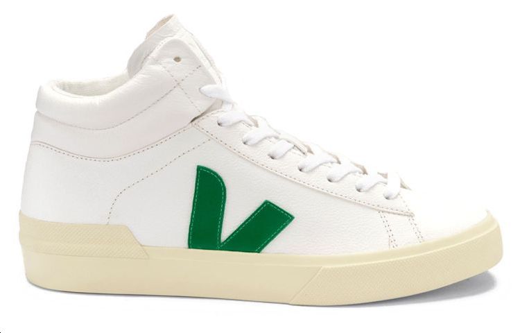 Order Sepatu Tinggi VEJA 'Putih Hijau' TR0502944A