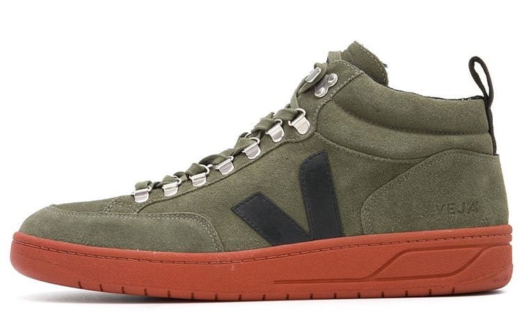 VEJA High-Top Sneakers 'Olive Green' QR031635