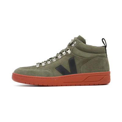 VEJA High-Top Sneakers 'Olive Green'