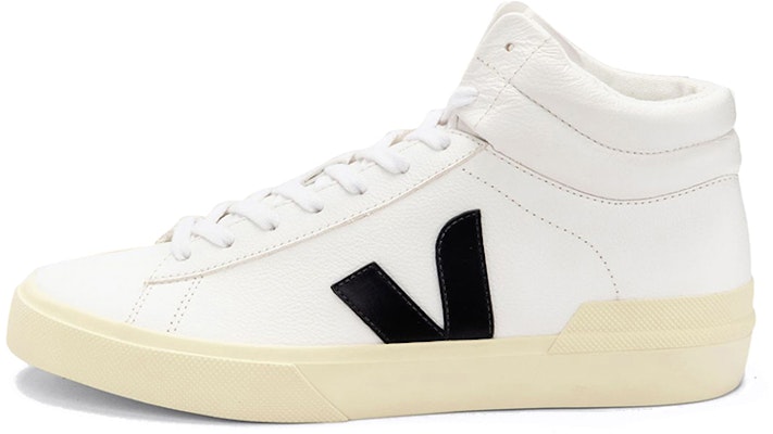 VEJA 皮革 Logo印花高筒 時尚板鞋 男女共款 白色 Buy VEJA 皮革 Logo印花高筒 時尚板鞋 男女共款 白色