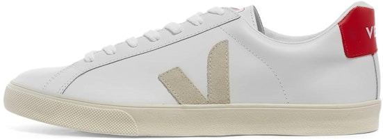 VEJA Esplar Logo Leather 'Natural Pekin' EO021987 VEJA Esplar Logo Leather 'Natural Pekin' EO021987