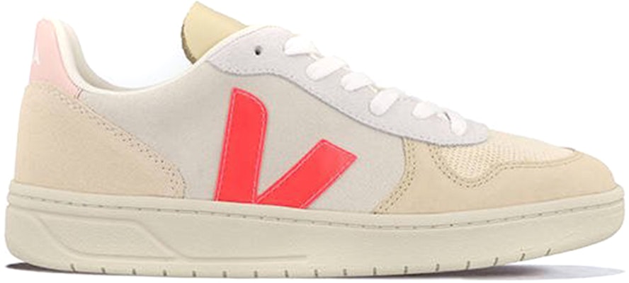 VEJA V-10 系带鞋 '米色荧光粉' VX032188 Order VEJA V-10 系带鞋 '米色荧光粉' VX032188