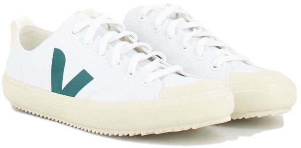VEJA Nova 低筒 時尚板鞋 男女同款 白綠色 Lookbook VEJA Nova 低筒 時尚板鞋 男女同款 白綠色