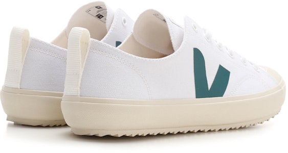 VEJA Nova 低筒 時尚板鞋 男女同款 白綠色 Shop VEJA Nova 低筒 時尚板鞋 男女同款 白綠色