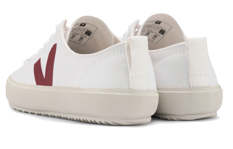 Lookbook VEJA Nova Canvas ''Blanc Marsala'' NA012005