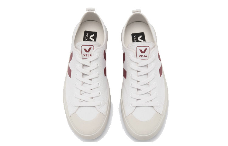 Shop VEJA Nova Canvas ''Blanc Marsala'' NA012005