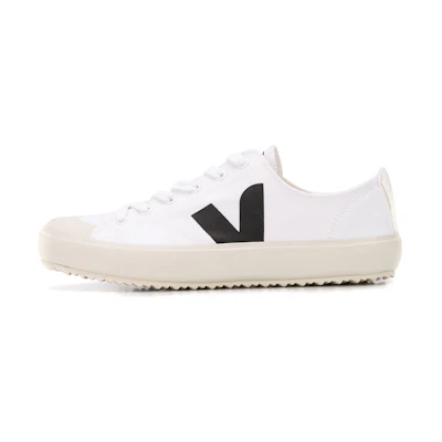 VEJA Nova Canvas Low 'White Black'