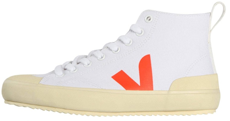 VEJA Nova HT Canvas 'White Orange Fluo Butter Sole' NT012163 Buy VEJA Nova HT Canvas 'White Orange Fluo Butter Sole' NT012163
