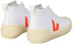 Shop VEJA Nova HT Canvas 'Putih Jingga Fluo Tapak Mentega' NT012163