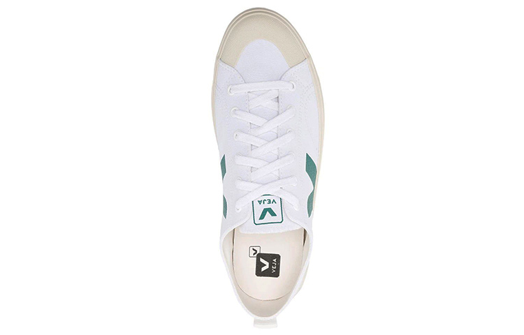 Shop VEJA Nova滑板鞋 '白绿' NA012732