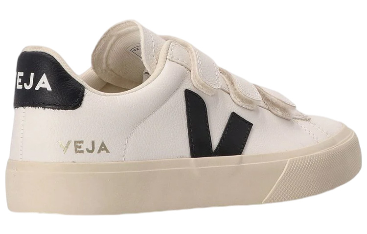Lookbook VEJA Recife Logo Skate Schuhe ''Beige Schwarz'' RC052693
