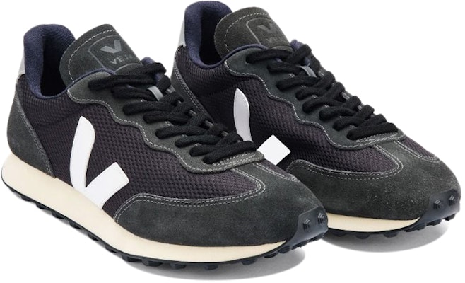 VEJA Rio Branco Lace-Up Sneakers 'Black' RB0102367 Lookbook VEJA Rio Branco Lace-Up Sneakers 'Black' RB0102367