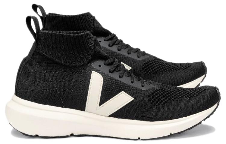 Order VEJA Runner Mid V-Knit Rick Owens Zwart Pierre OT102458