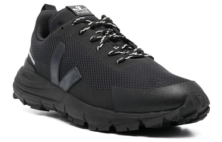 VEJA Sneakers 'Black Logo Print' 圖 3