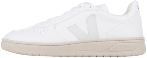 VEJA V-10 Lace-Up Sneakers 'Full White' VX0702892 VEJA V-10 Lace-Up Sneakers 'Full White' VX0702892