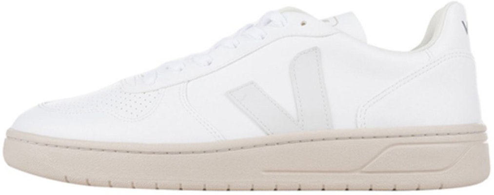 VEJA V-10 Lace-Up Sneakers 'Full White' VX0702892 Buy VEJA V-10 Lace-Up Sneakers 'Full White' VX0702892