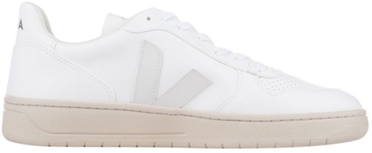 VEJA V-10 フルホワイト レースアップ スニーカー VX0702892 Order VEJA V-10 フルホワイト レースアップ スニーカー VX0702892