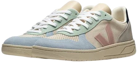 VEJA V-10 'Multicolor Natural Babe' Kasut Sneaker Lelaki/Wanita VX0302495A Lookbook VEJA V-10 'Multicolor Natural Babe' Kasut Sneaker Lelaki/Wanita VX0302495A