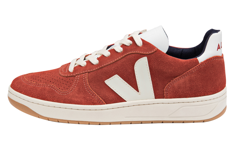 Buy VEJA V-10 'Merah Karat Putih' Sneakers VX031661