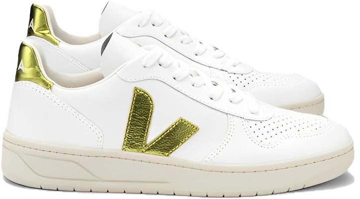 VEJA V-10 皮革 時尚休閒 低筒 板鞋 男女同款 白綠 Order VEJA V-10 皮革 時尚休閒 低筒 板鞋 男女同款 白綠