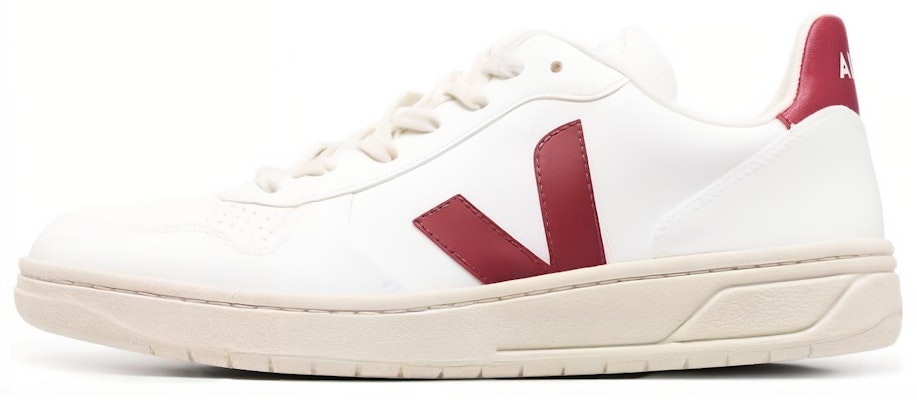 VEJA V-10 皮革 舒適休閒 耐磨 低幫 板鞋 男款 白色 Buy VEJA V-10 皮革 舒適休閒 耐磨 低幫 板鞋 男款 白色